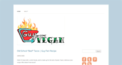 Desktop Screenshot of guygonevegan.com
